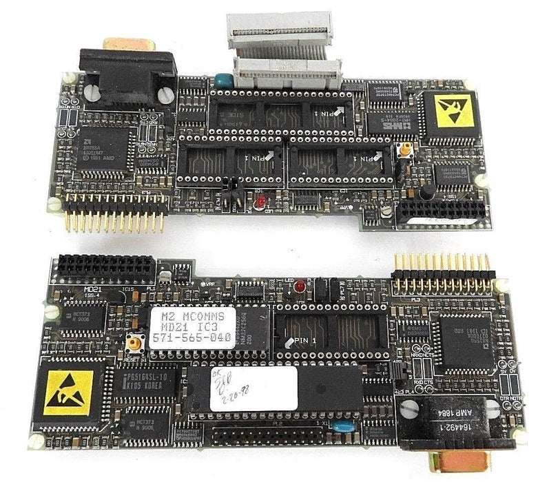 LOT OF 2 CONTROL TECHNIQUES 9300-5021 POWER BOARD MODULES 93005021, MD-21 ISS. 4