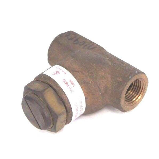 NEW SCHRADER BELLOWS 32500419 CONTROL VALVE 1/2" NPT, 250PSIG