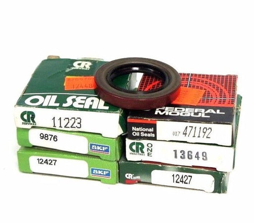 LOT OF 7 NEW CHICAGO RAWHIDE OIL SEALS 11223 12427 471192 13649 9876 471192