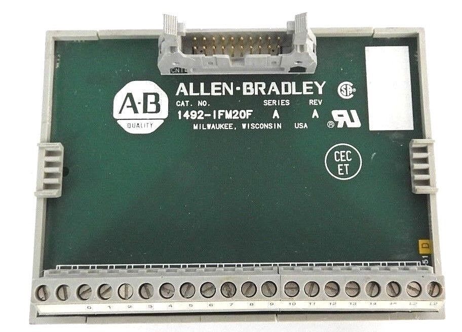 ALLEN BRADLEY 1492-IFM20F INTERFACE MODULE SER. A, REV. A