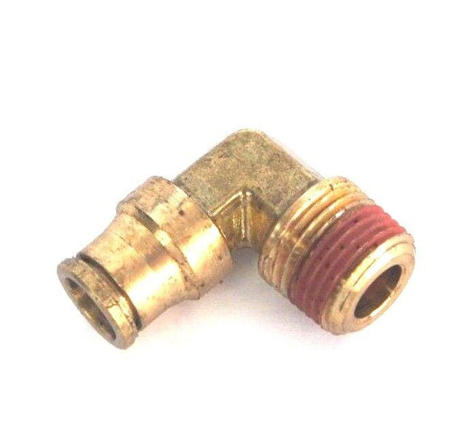 LOT OF 8 NEW BRASS QUICK CONNECT MALE ELBOW FITTINGS 3/8" NPT X 1/4" OD