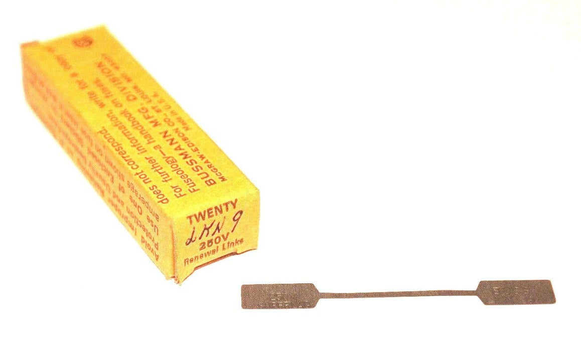 LOT OF 120 NIB BUSSMAN LKN-9 SUPER-LAG RENEWAL LINKS LKN9, 250V