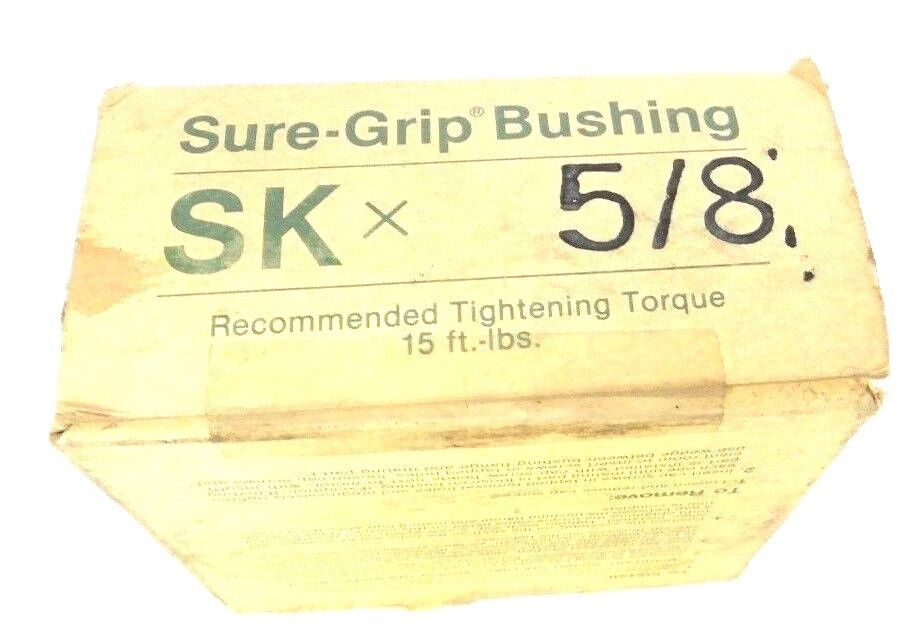 NIB TB WOOD'S SKX5/8 SURE-GRIP BUSHING