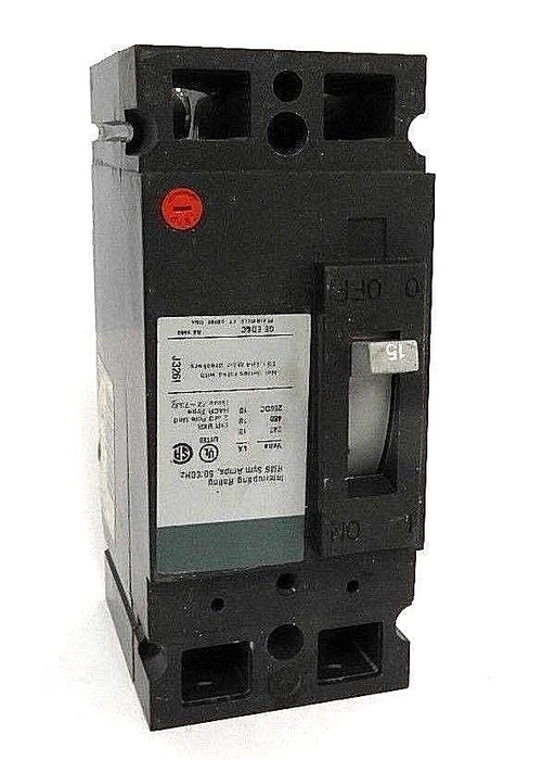 GENERAL ELECTRIC TEB122015 CIRCUIT BREAKER 15AMP 2POLE 240VAC