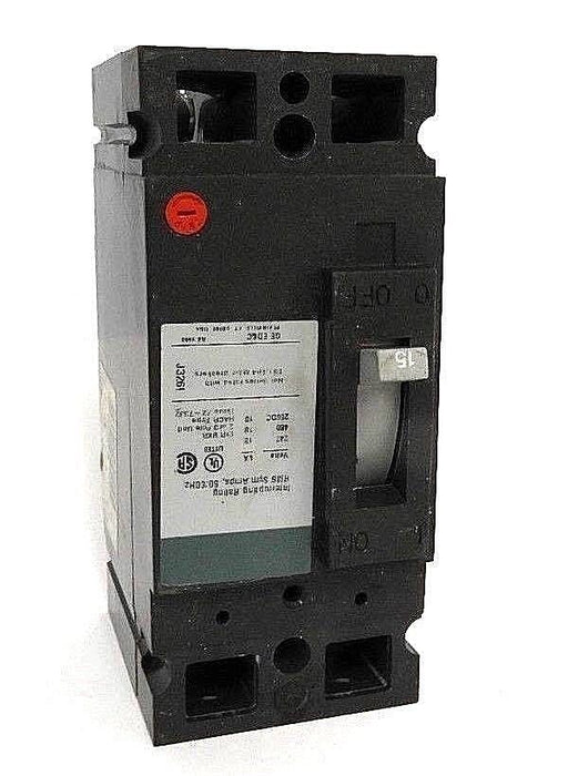 GENERAL ELECTRIC TEB122015 CIRCUIT BREAKER 15AMP 2POLE 240VAC