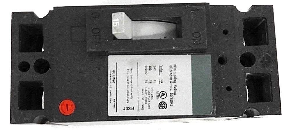 GENERAL ELECTRIC TEB122015 CIRCUIT BREAKER 15AMP 2POLE 240VAC