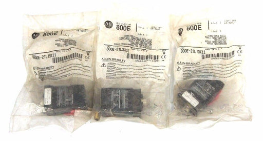 LOT OF 3 NEW ALLEN BRADLEY 800E-2TLT5X11 TRANSFORMER MODULES SER A, 800E2TLT5X11