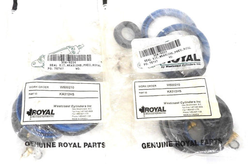 LOT OF 2 NEW ROYAL WESTCOAST CYLINDERS KA312HS SEAL KIT
