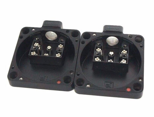 LOT OF 2 NEW PEPPERL FUCHS NCN50-FP-W-P4 SENOR BASES 182960 1/2" NPT