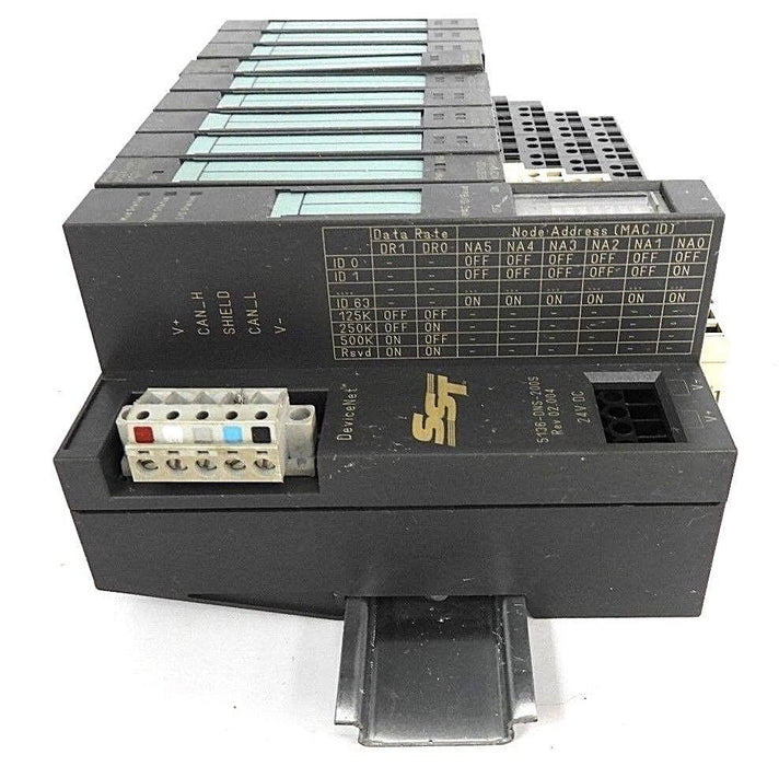 SIEMENS 5136-DNS-200S REV. 02.004, 6ES7 138-4CB10-0AB0, 6ES7 131-4BD01-0AA0