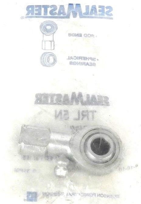 NEW EMERSON SEALMASTER TRL-5N BEARING ROD END 5/16INCH BORE FEMALE LEFT HAND