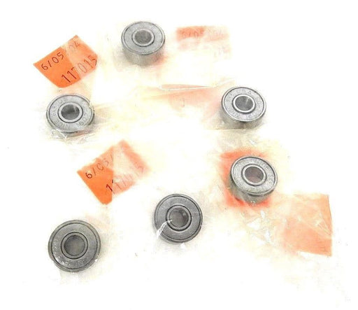 LOT OF 6 NEW SKF NICE 1602-DSTN BALL BEARINGS 1/4IN ID 11/16IN OD 1/4IN WIDTH