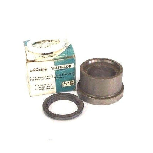 NIB MILLER 051-KRO10-138 SEAL AND BUSHING AIR CYLINDER PISTON ROD 1-3/8IN