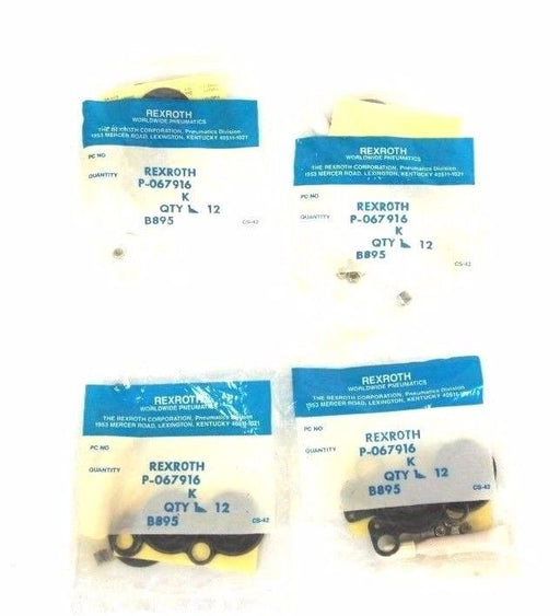 LOT OF 4 NEW REXROTH P-067916 REPAIR KITS P067916