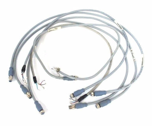 LOT OF 6 TURCK U0335-36 NETWORK EUROFAST CABLES RSC-RKC-578-1M