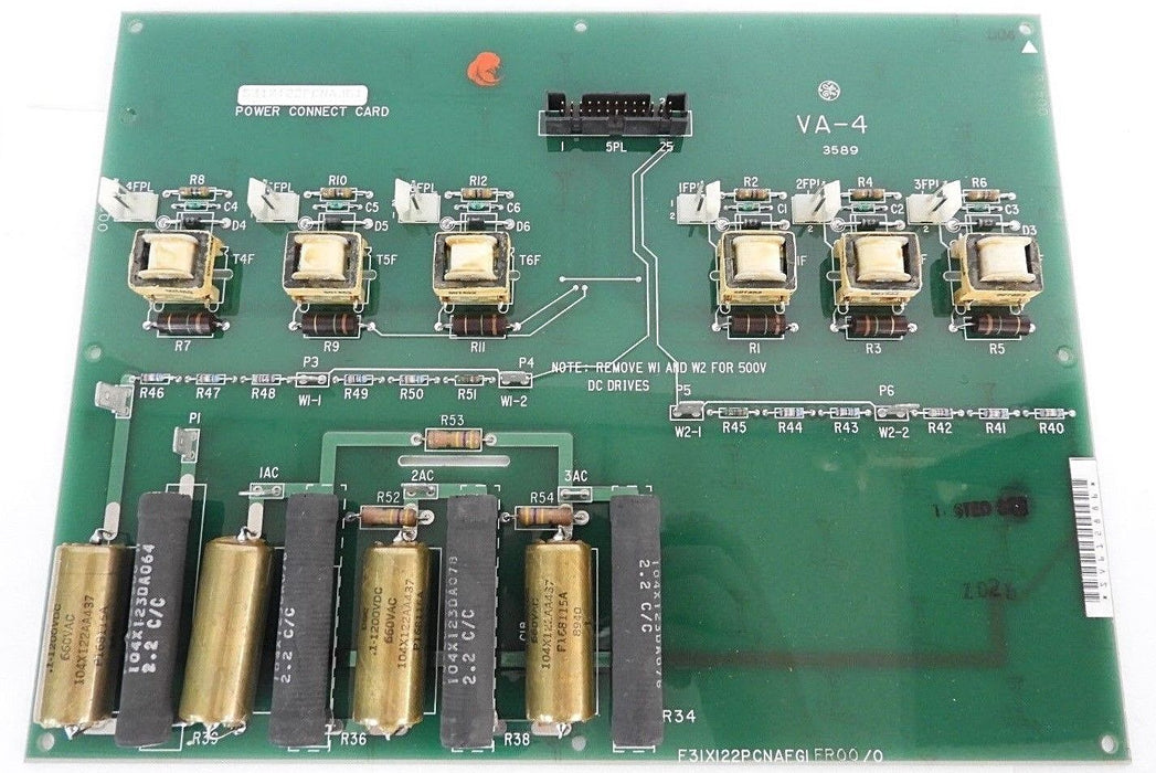 GENERAL ELECTRIC 531X122PCNAJG1 POWER CONNECT CARD