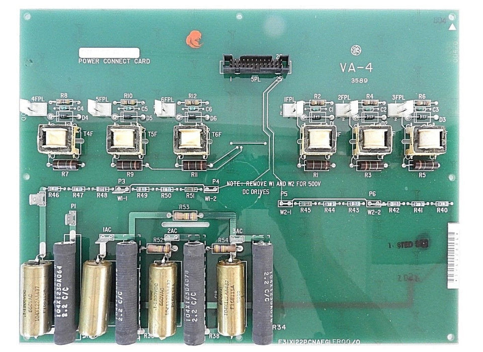 GENERAL ELECTRIC 531X122PCNAJG1 POWER CONNECT CARD