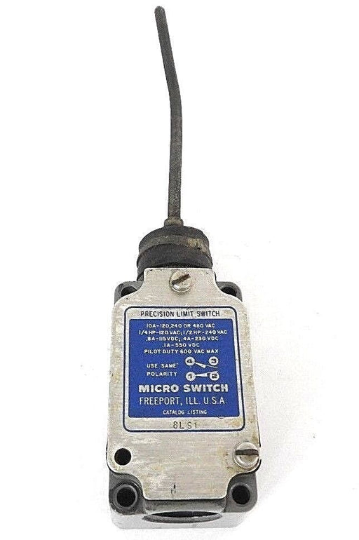 HONEYWELL MICRO SWITCH 8LS1 WOBBLE STICK LIMIT SWITCH