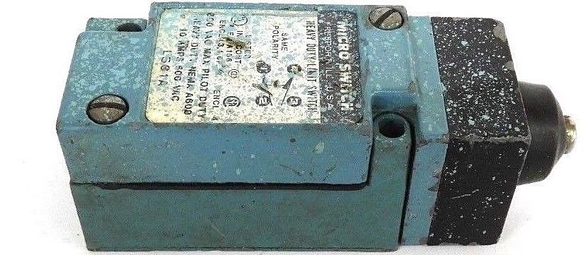 HONEYWELL MICRO SWITCH LSC1A HEAVY DUTY LIMIT SWITCH PLUNGER