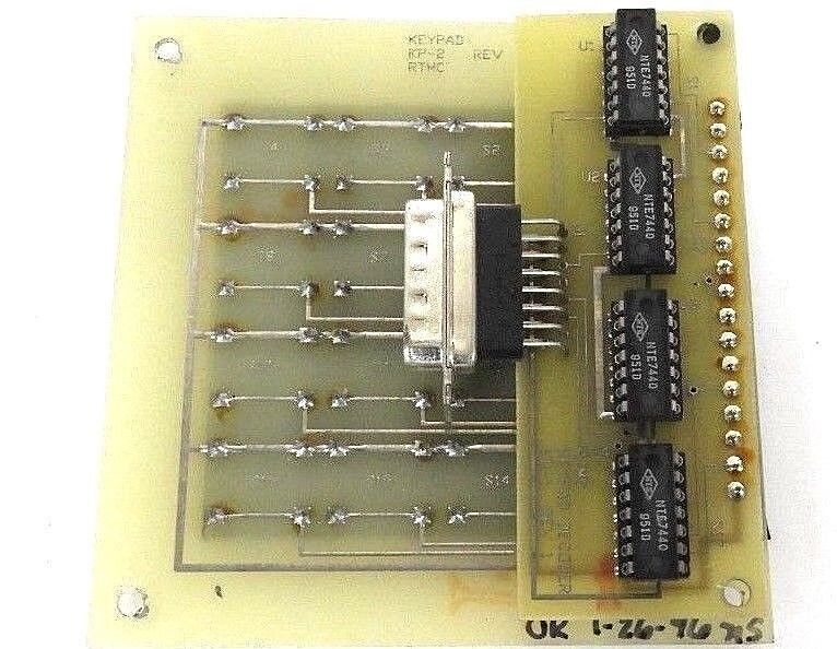 RTMC KP-2 KEYPAD REV. 1 W/ KD-1 KEYPAD DECODER REV. 1 — PremiumPLC