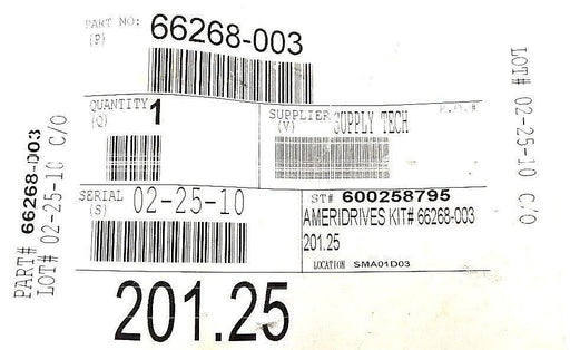 NEW ALTRA INDUSTRIAL MOTION AMERIDRIVES COUPLINGS 66268-003 COUPLING KIT