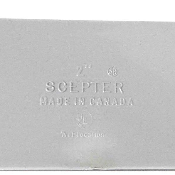 NEW SCEPTER 2" SLL 60S CONDUIT BODY W/ COVER