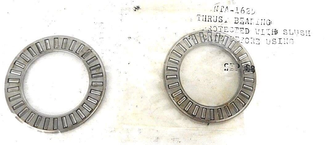 LOT OF 2 NEW TORRINGTON NTA-1625 NEEDLE ROLLER CAGE THRUST ASSEMBLY