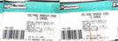 LOT OF 4 NEW PANDUIT PCV-DCB VOLTAGE MARKER CARD DC 4/CARD 5/PACK
