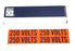 BOX OF 15 NEW BRADY 44211 CONDUIT & VOLTAGE MARKER 250 VOLTS