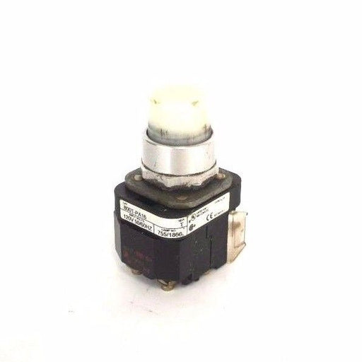 ALLEN BRADLEY 800T-PA16 PUSHBUTTON SER T, W/ 40171-002-01 COIL 120V, 800T-XA