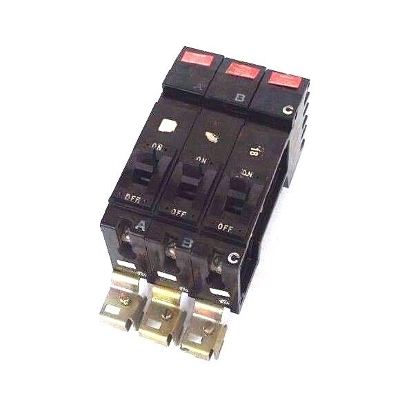 LOT OF 3 SQUARE D FY-14020 MOLDED CASE CIRCUIT BREAKERS INCLUDES A, B, C