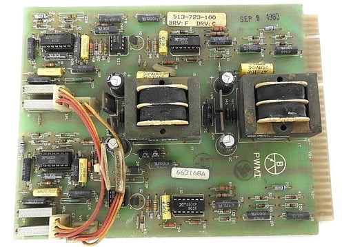 EMERSON 513-723-100 PC BOARD PWMI, BRV: F, DRV: C, 413-183-000
