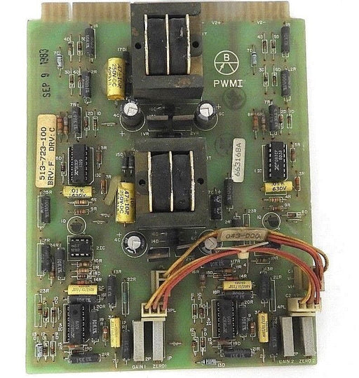 EMERSON 513-723-100 PC BOARD PWMI, BRV: F, DRV: C, 413-183-000