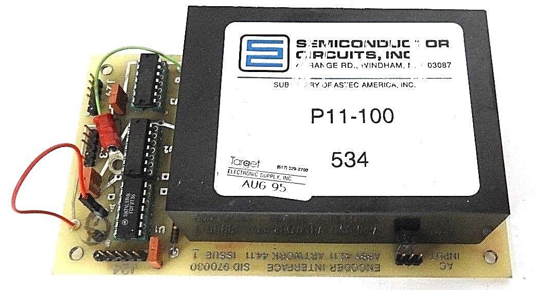 INK JET SID 970030 ENCODER INTERFACE ASSY 42.11 ARTWORK 44.11 ISSUE 1 W/ P11-100