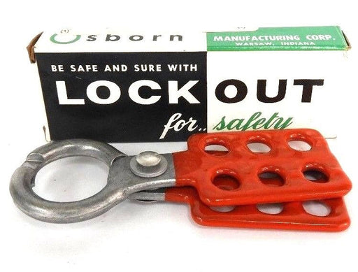 LOT OF 9 NEW OSBORN 24130 LOCKOUT HASPS