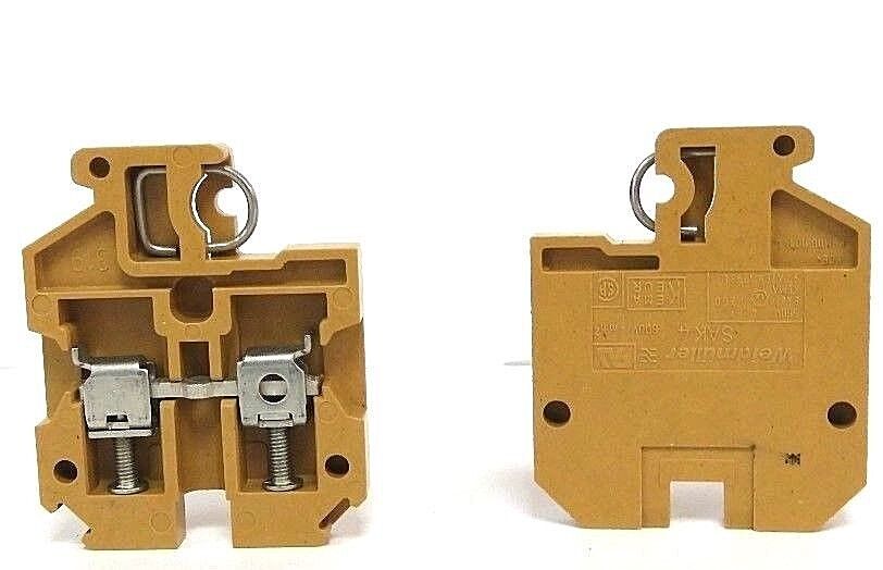 LOT OF 40 NEW WEIDMULLER SAK4 TERMINAL BLOCKS