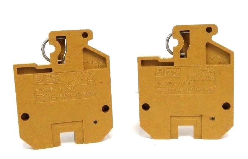 LOT OF 40 NEW WEIDMULLER SAK4 TERMINAL BLOCKS