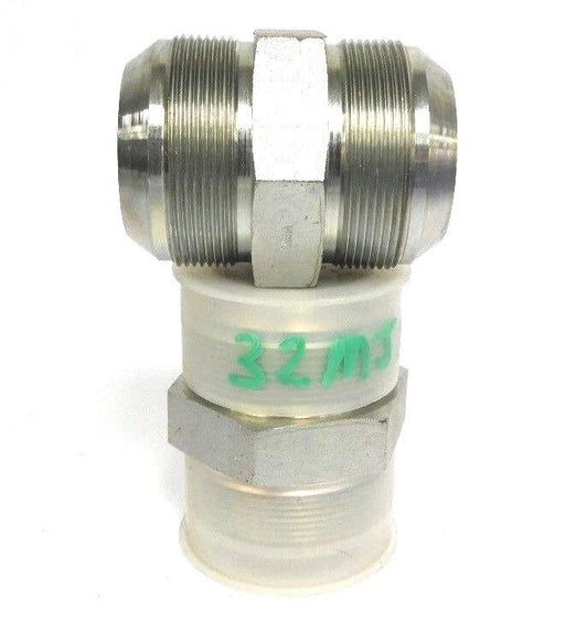 LOT OF 2 NEW EATON AEROQUIP SMA-32 STRAIGHT HOSE ADAPTERS 2-1/2"-12