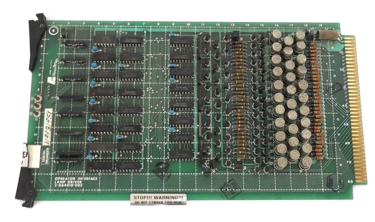 ACCURAY 2-064810-002 OPERATOR INTERFACE LAMP DRIVER 2064810002