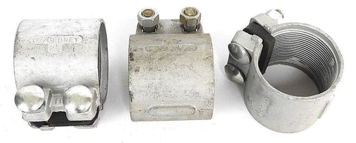 LOT OF 3 NEW OZ GEDNEY 2-1/2" SPLIT RIGID COUPLINGS SSP 250