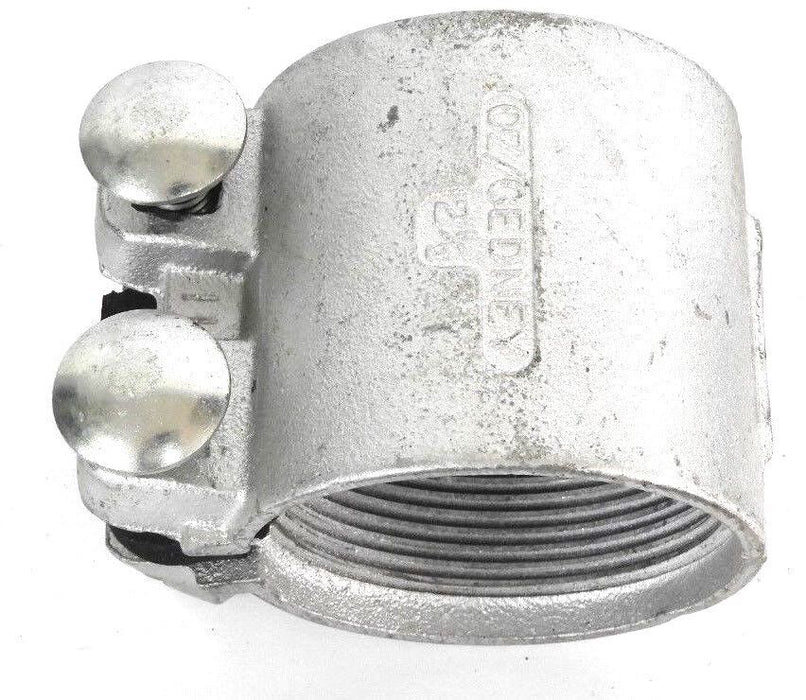 LOT OF 3 NEW OZ GEDNEY 2-1/2" SPLIT RIGID COUPLINGS SSP 250