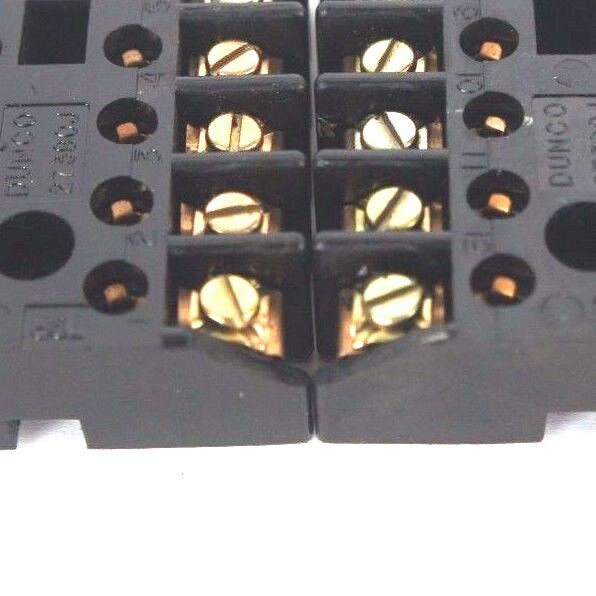 LOT OF 3 STRUTHERS DUNN DUNCO 27390J SOCKET RELAYS 12PIN, 10AMP, 600V