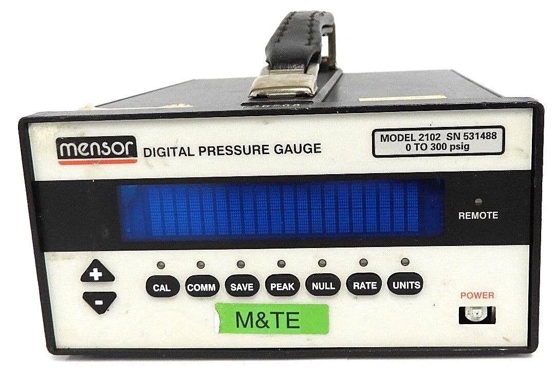 MENSOR 2102 DIGITAL PRESSURE GAUGE 0 TO 300 PSIG — PremiumPLC
