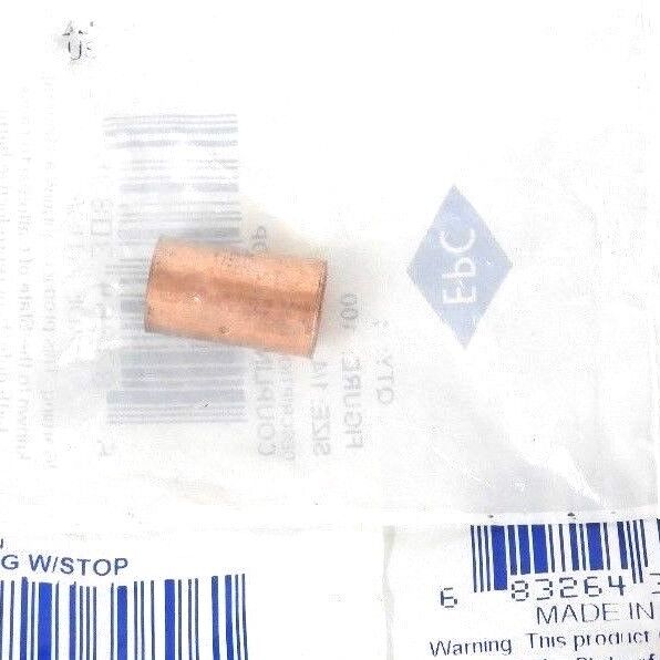 LOT OF 8 NEW EPC FIGURE: 100 SIZE: 1/4 COUPLING W/STOP