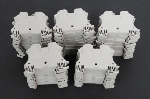 LOT OF 63 WEIDMULLER WDU 2.5 TERMINAL BLOCKS