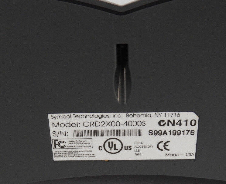 NIB SYMBOL SPT2X00 SERIAL 4-SLOT CHARGING CRADLE CRD2X00-4000S