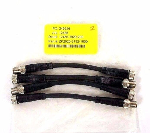 LOT OF 4 NEW  BECKHOFF ZK2020-3132-1000 POWER CABLE  ZK202031321000