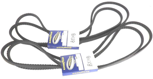 LOT OF 2 NEW GOODYEAR BX87 TORQUE-FLEX COGGED V-BELTS, MATCHMAKER SC, 10115