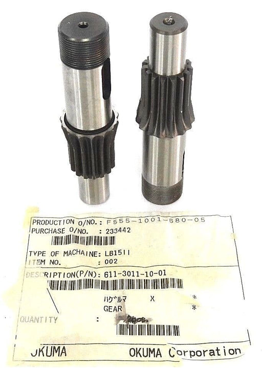 LOT OF 2 NEW OKUMA 611-3011-10-01 GEARS 61130111001