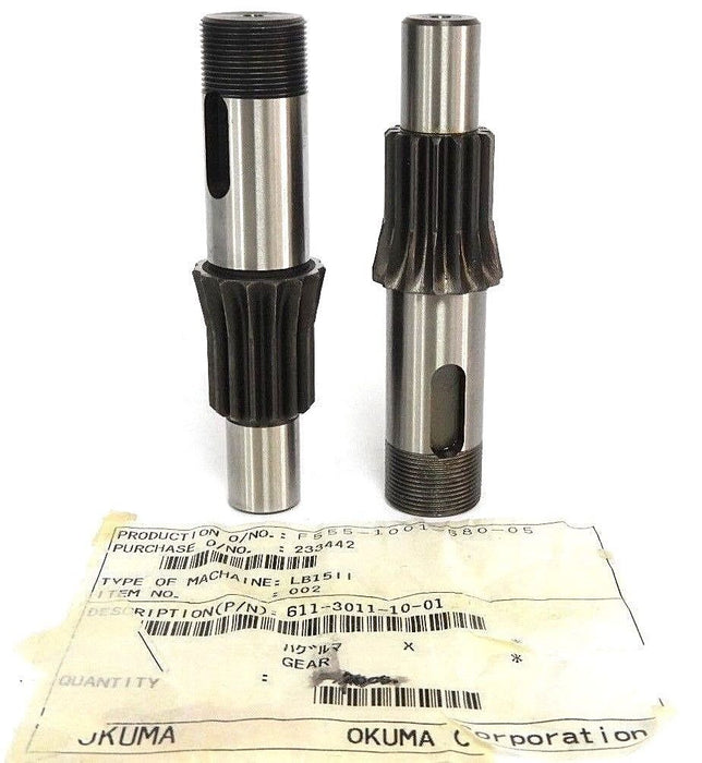 LOT OF 2 NEW OKUMA 611-3011-10-01 GEARS 61130111001